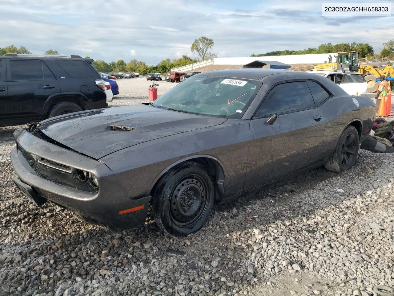 2017 Dodge Challenger Sxt VIN: 2C3CDZAG0HH658303 Lot: 71832384