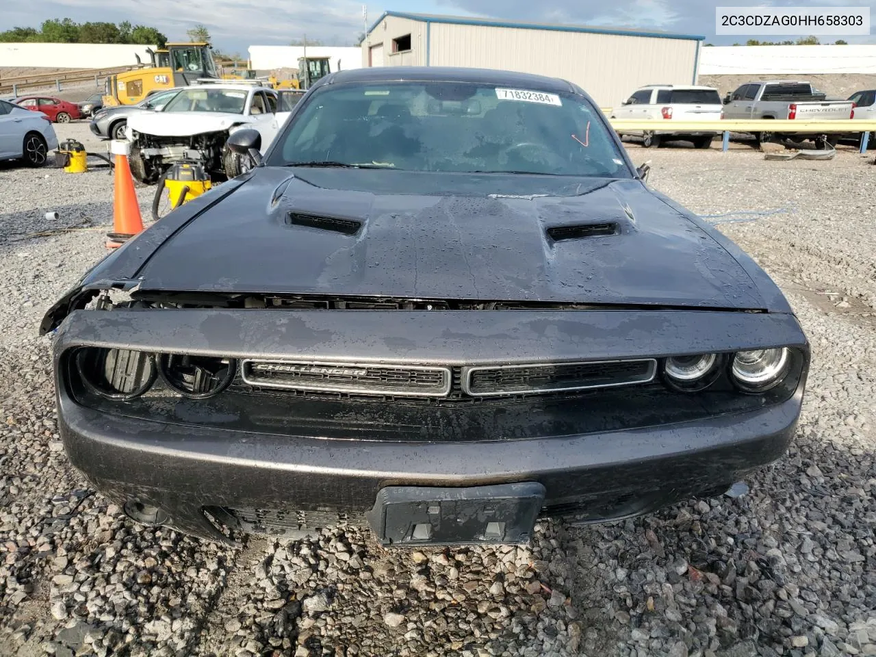 2017 Dodge Challenger Sxt VIN: 2C3CDZAG0HH658303 Lot: 71832384