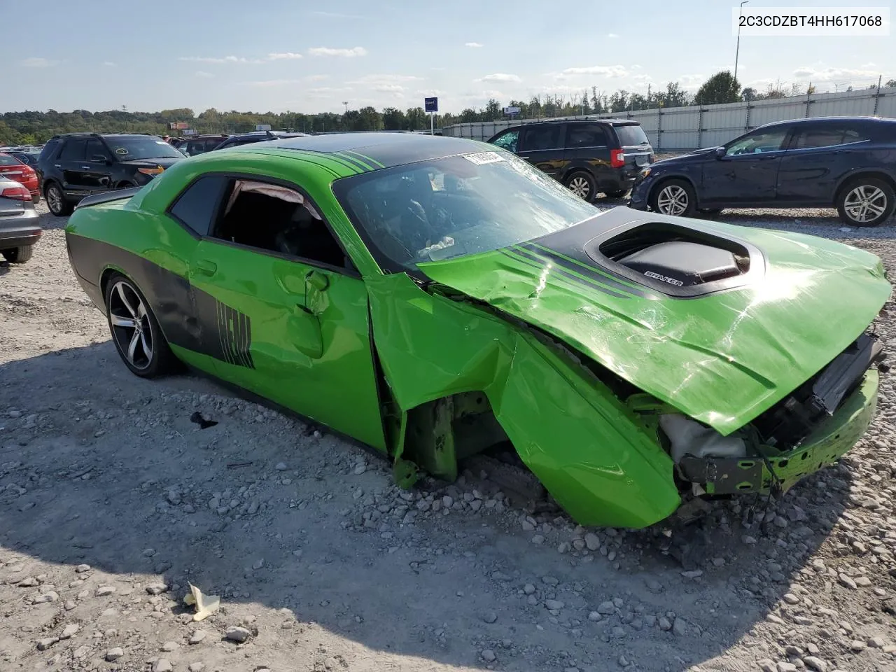 2017 Dodge Challenger R/T VIN: 2C3CDZBT4HH617068 Lot: 71890054