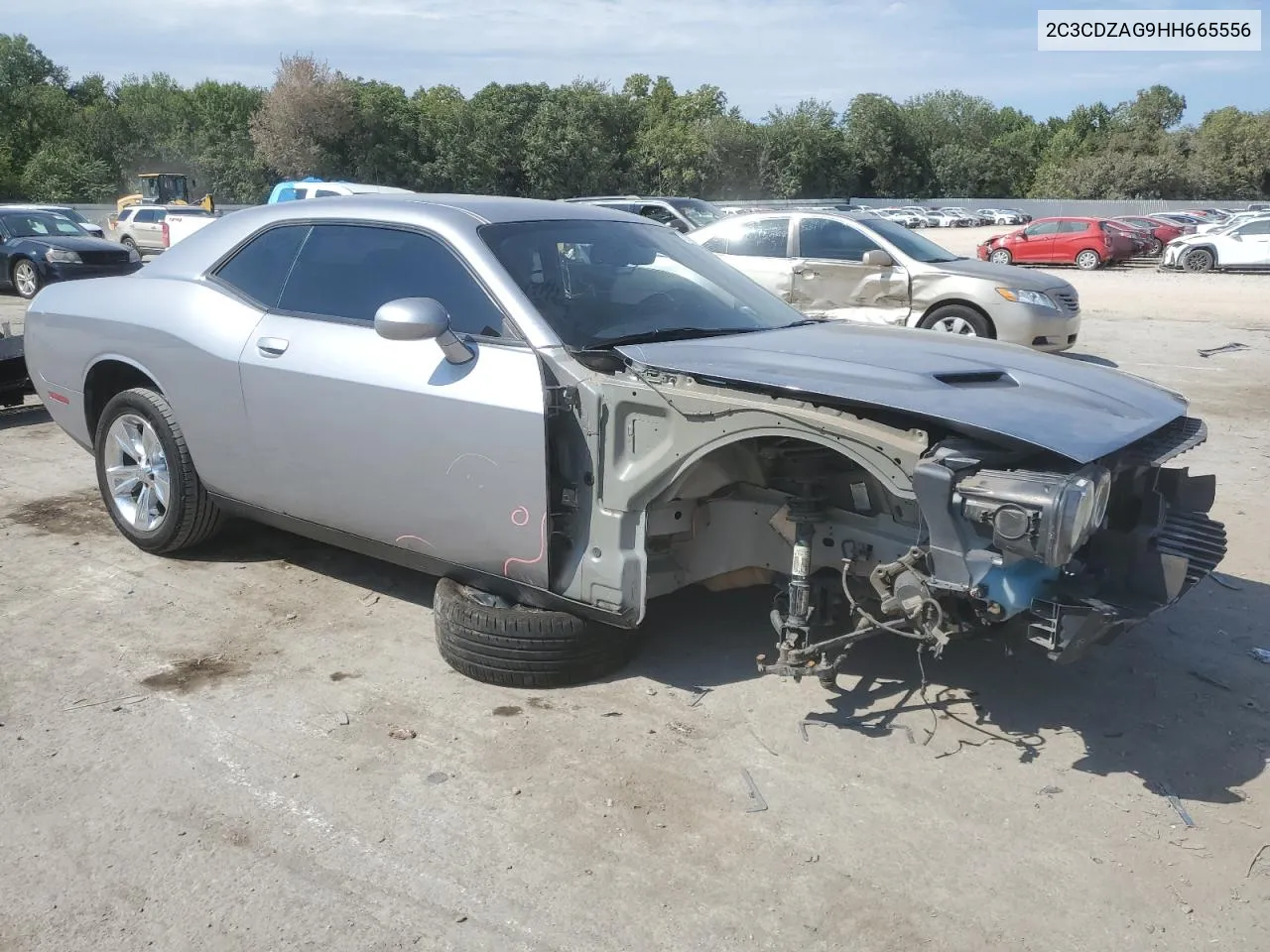 2017 Dodge Challenger Sxt VIN: 2C3CDZAG9HH665556 Lot: 72152144