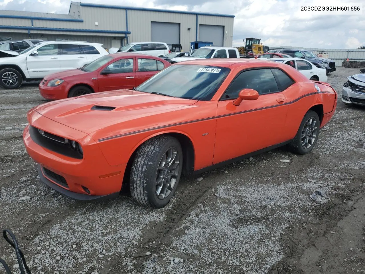 2017 Dodge Challenger Gt VIN: 2C3CDZGG2HH601656 Lot: 72547074