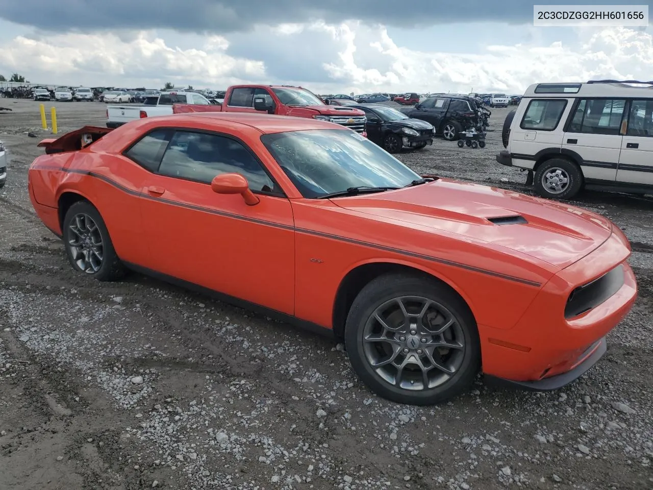 2017 Dodge Challenger Gt VIN: 2C3CDZGG2HH601656 Lot: 72547074