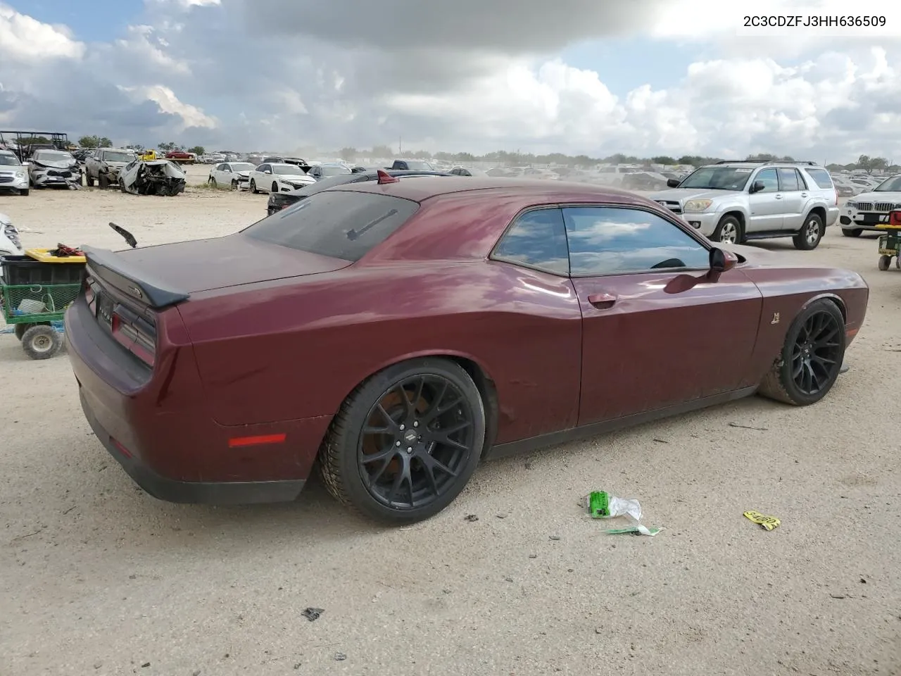 2017 Dodge Challenger R/T 392 VIN: 2C3CDZFJ3HH636509 Lot: 72621714