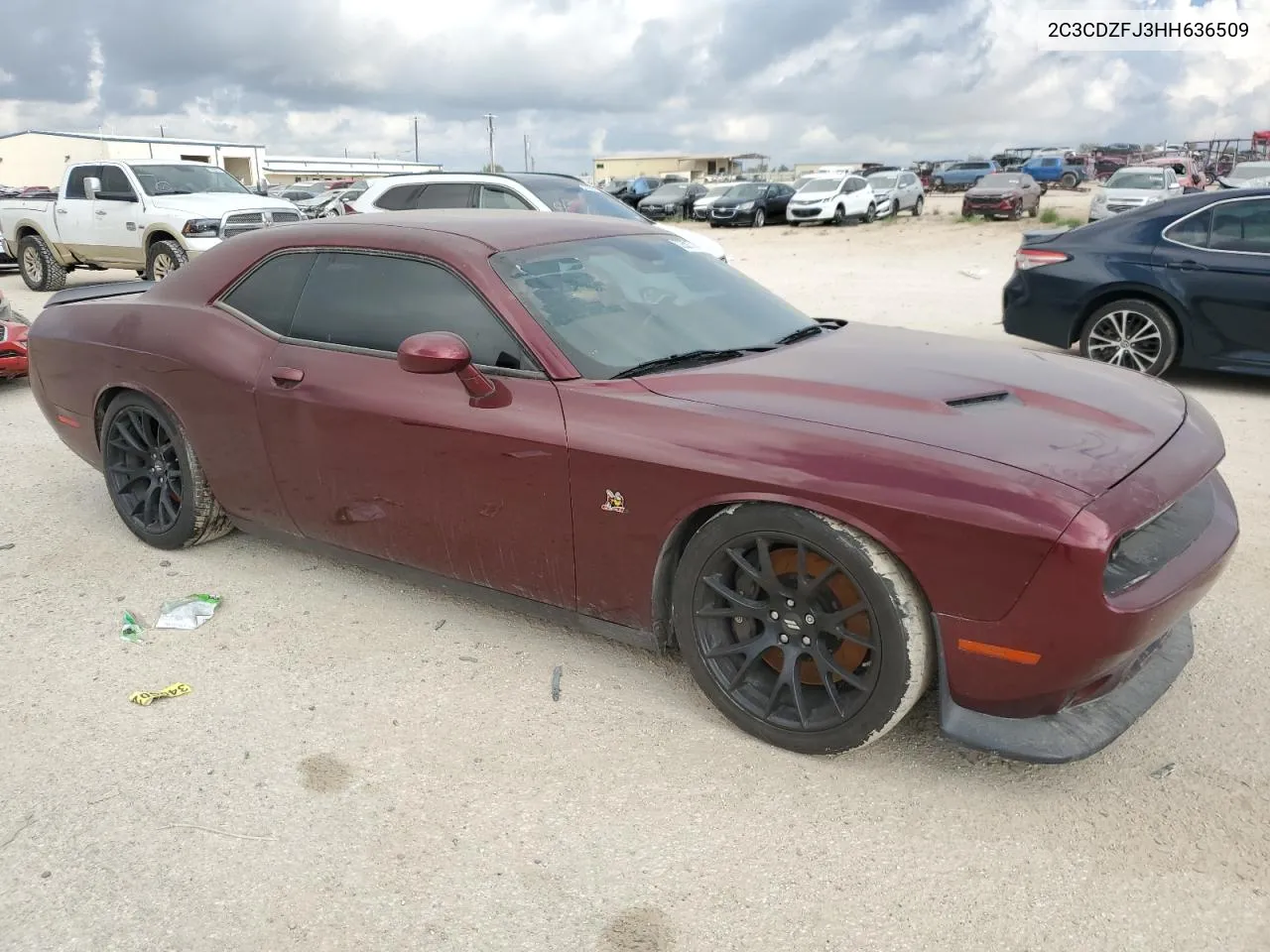 2017 Dodge Challenger R/T 392 VIN: 2C3CDZFJ3HH636509 Lot: 72621714