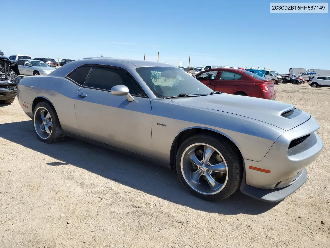 2017 Dodge Challenger R/T VIN: 2C3CDZBT6HH587149 Lot: 72768154