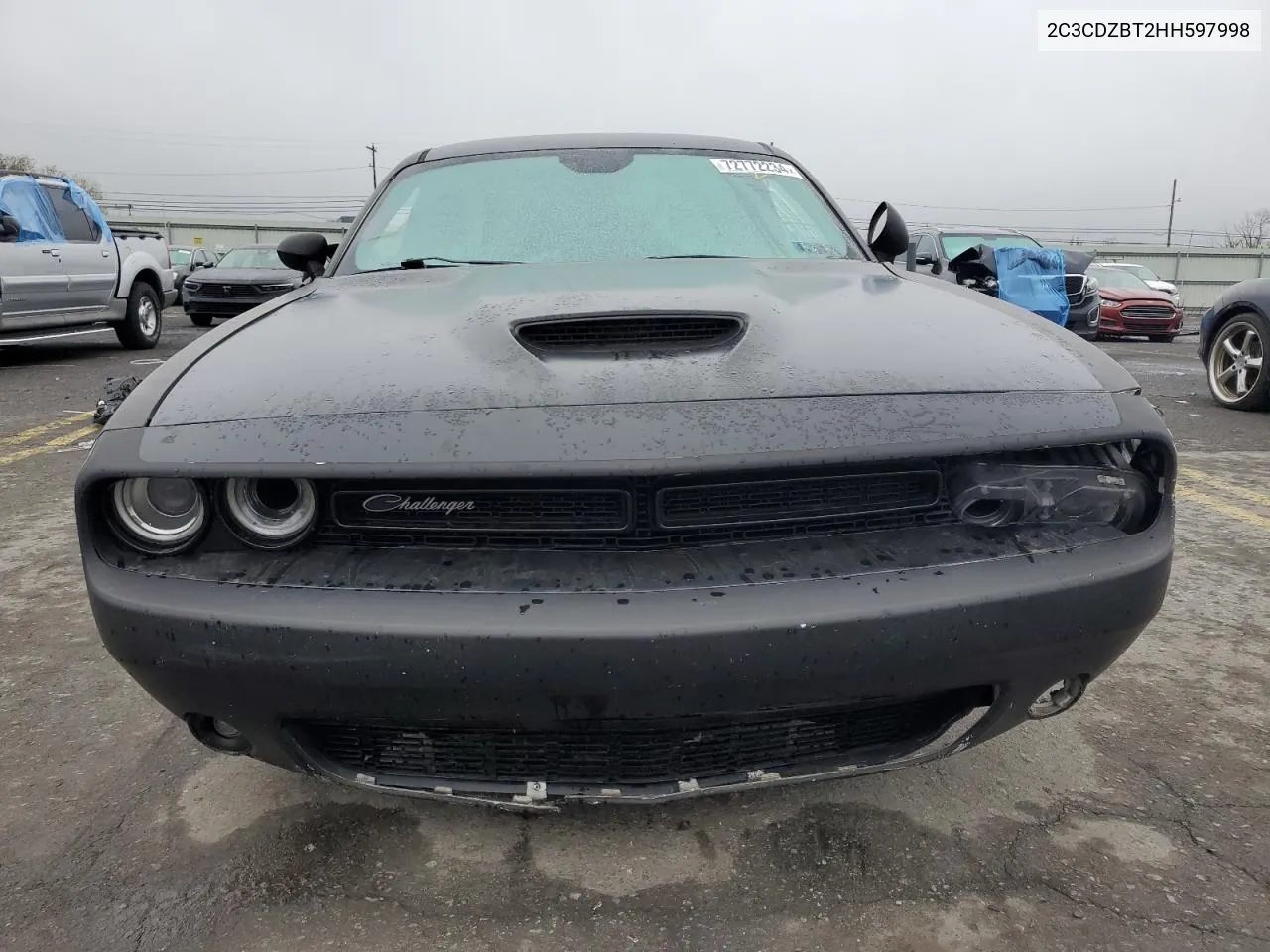 2017 Dodge Challenger R/T VIN: 2C3CDZBT2HH597998 Lot: 72772234