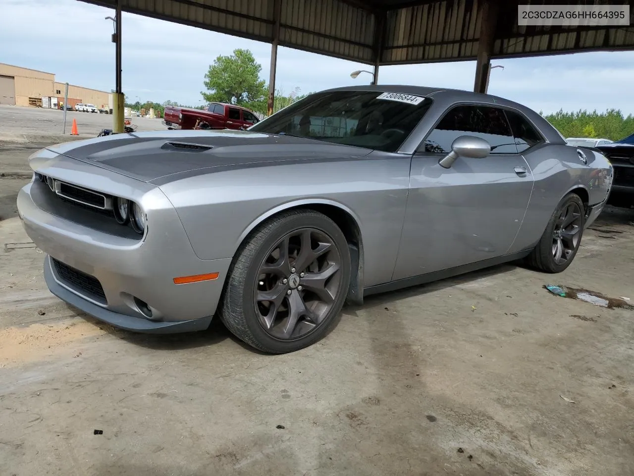 2017 Dodge Challenger Sxt VIN: 2C3CDZAG6HH664395 Lot: 73006844