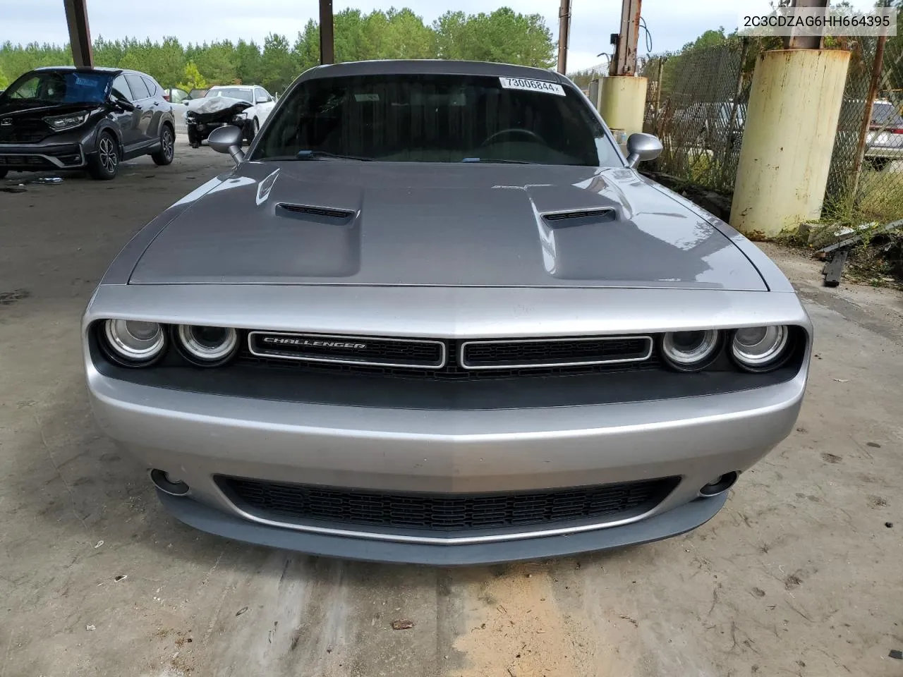 2017 Dodge Challenger Sxt VIN: 2C3CDZAG6HH664395 Lot: 73006844