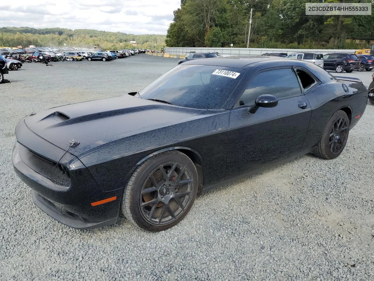 2017 Dodge Challenger R/T VIN: 2C3CDZBT4HH555333 Lot: 73110074