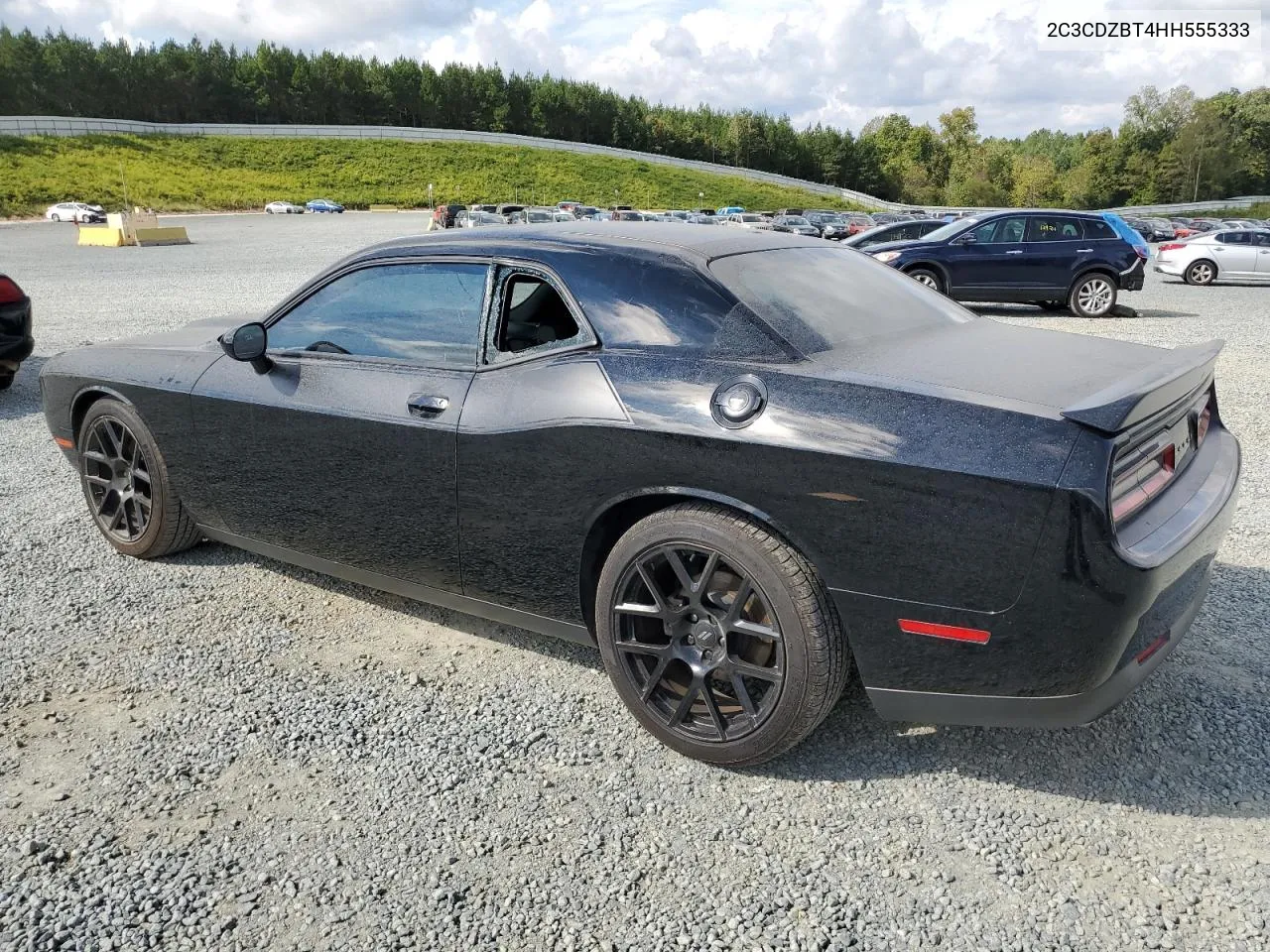 2017 Dodge Challenger R/T VIN: 2C3CDZBT4HH555333 Lot: 73110074