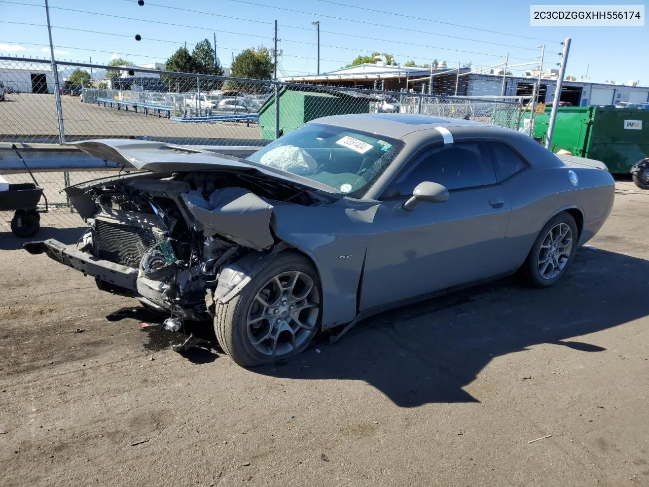 2017 Dodge Challenger Gt VIN: 2C3CDZGGXHH556174 Lot: 73351404