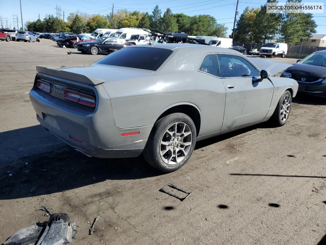 2017 Dodge Challenger Gt VIN: 2C3CDZGGXHH556174 Lot: 73351404