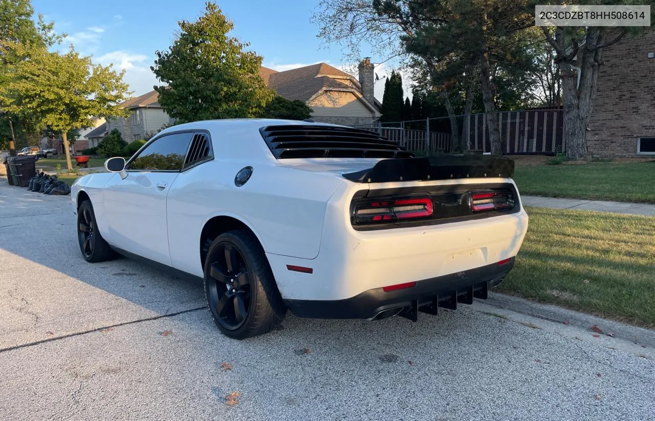 2017 Dodge Challenger R/T VIN: 2C3CDZBT8HH508614 Lot: 73431824