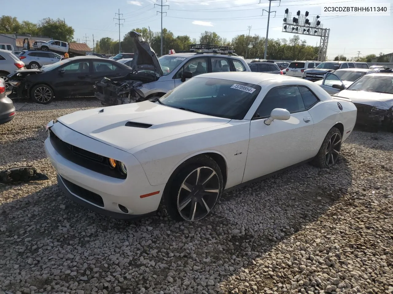 2017 Dodge Challenger R/T VIN: 2C3CDZBT8HH611340 Lot: 73709954