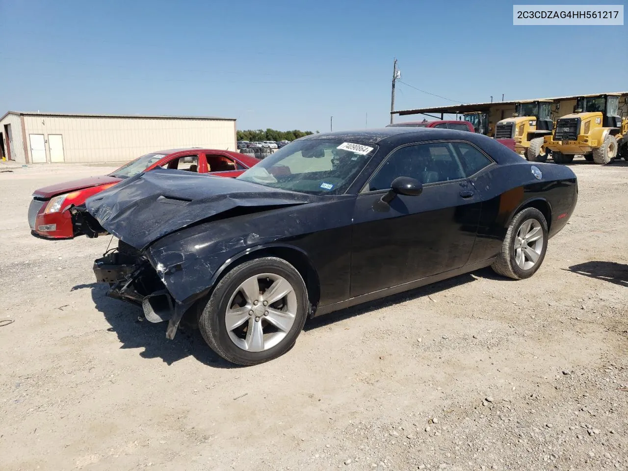 2017 Dodge Challenger Sxt VIN: 2C3CDZAG4HH561217 Lot: 74090864