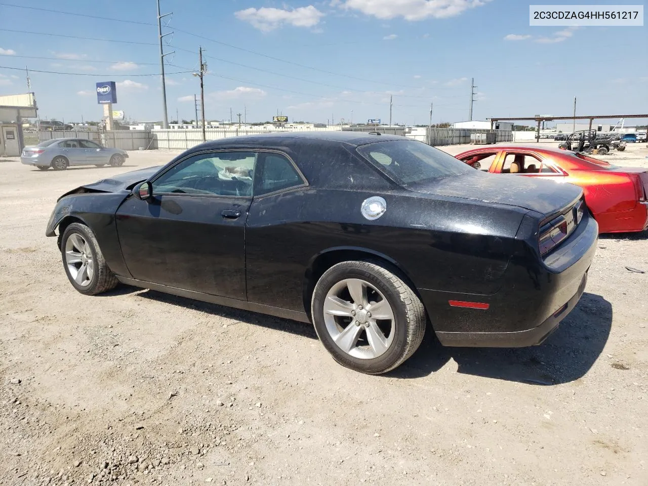 2017 Dodge Challenger Sxt VIN: 2C3CDZAG4HH561217 Lot: 74090864