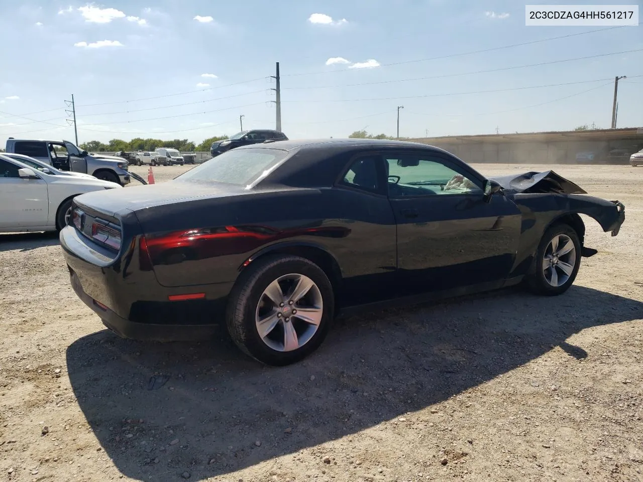 2017 Dodge Challenger Sxt VIN: 2C3CDZAG4HH561217 Lot: 74090864