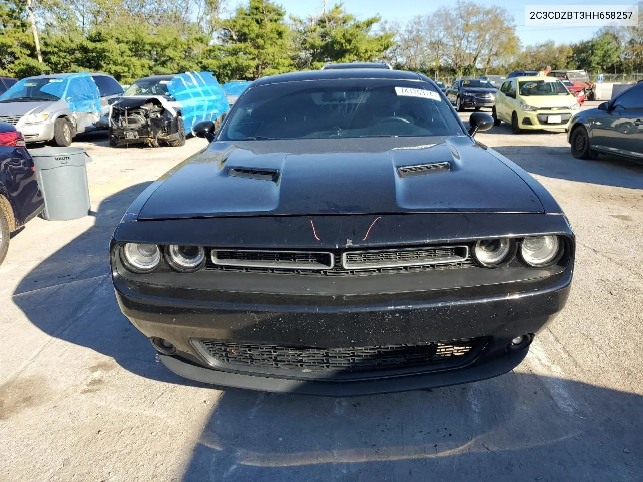 2017 Dodge Challenger R/T VIN: 2C3CDZBT3HH658257 Lot: 74176374