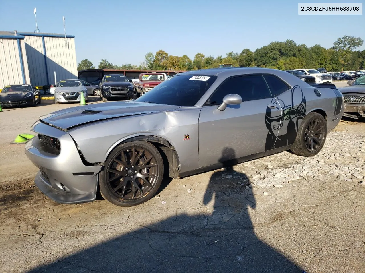 2017 Dodge Challenger R/T 392 VIN: 2C3CDZFJ6HH588908 Lot: 74223124