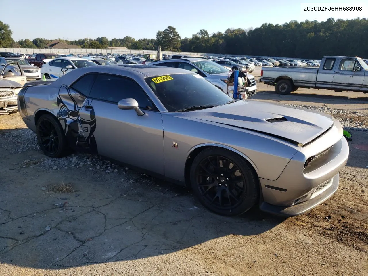 2017 Dodge Challenger R/T 392 VIN: 2C3CDZFJ6HH588908 Lot: 74223124