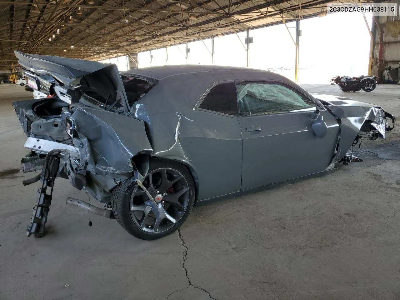 2017 Dodge Challenger Sxt VIN: 2C3CDZAG9HH638115 Lot: 74523644