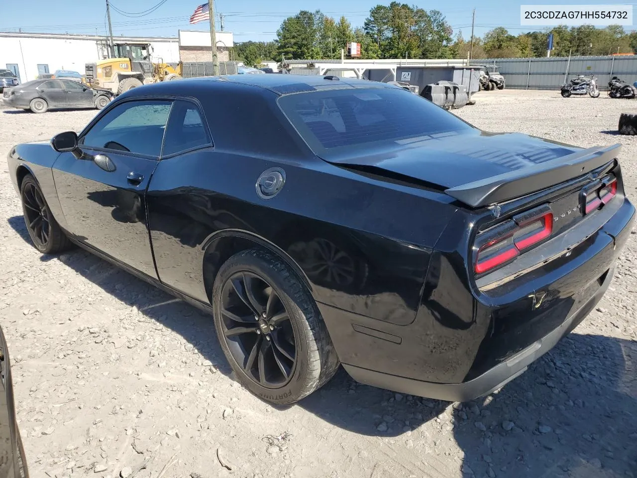 2017 Dodge Challenger Sxt VIN: 2C3CDZAG7HH554732 Lot: 74576894