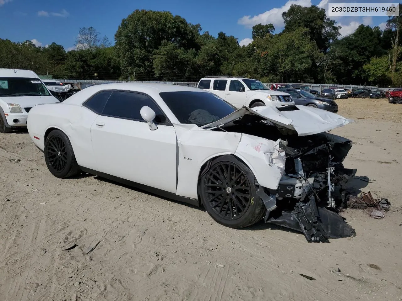 2017 Dodge Challenger R/T VIN: 2C3CDZBT3HH619460 Lot: 74993224