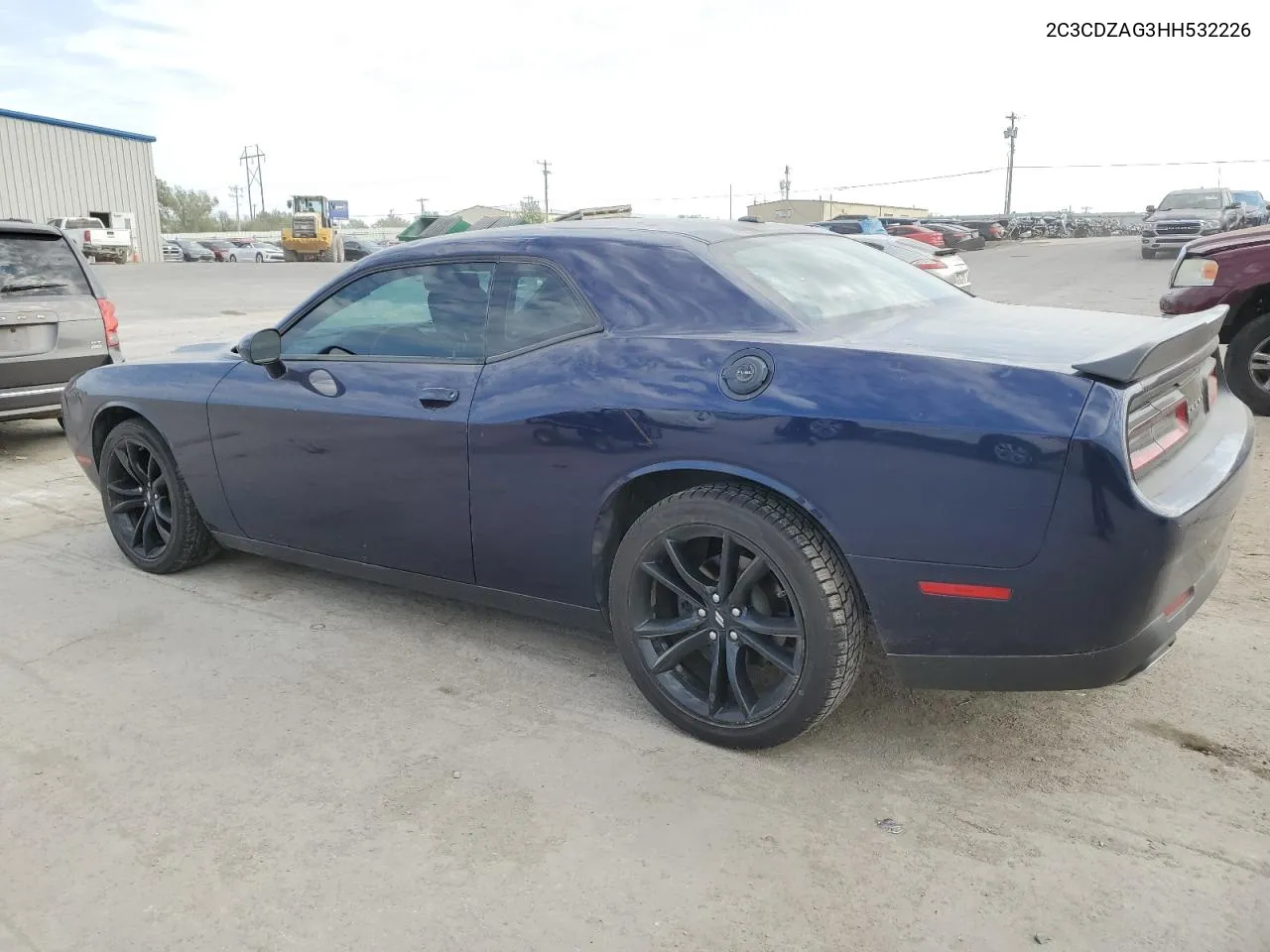 2017 Dodge Challenger Sxt VIN: 2C3CDZAG3HH532226 Lot: 75040074