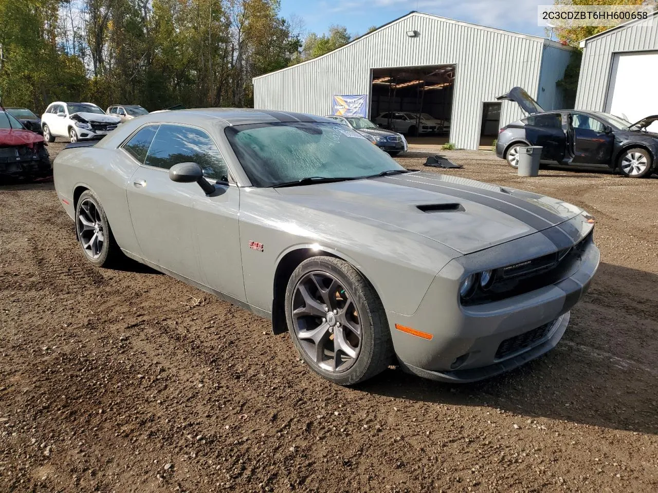 2017 Dodge Challenger R/T VIN: 2C3CDZBT6HH600658 Lot: 75114984