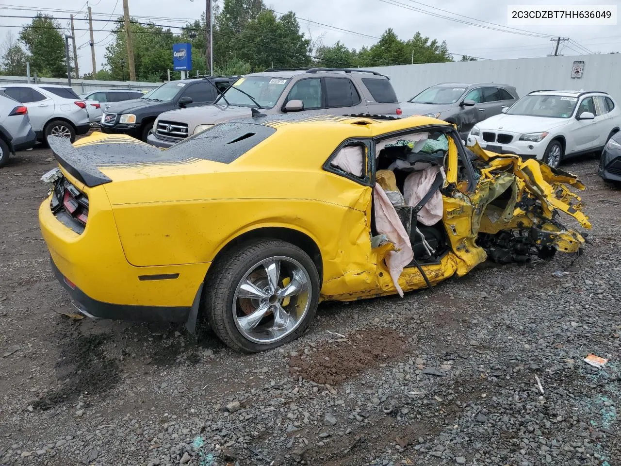 2017 Dodge Challenger R/T VIN: 2C3CDZBT7HH636049 Lot: 75916323