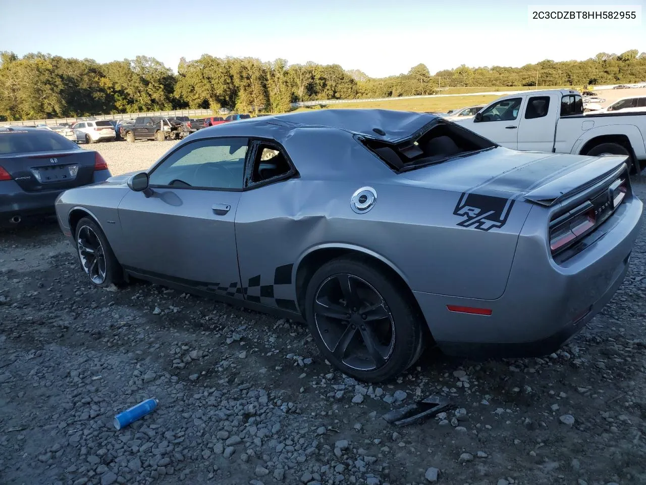 2C3CDZBT8HH582955 2017 Dodge Challenger R/T