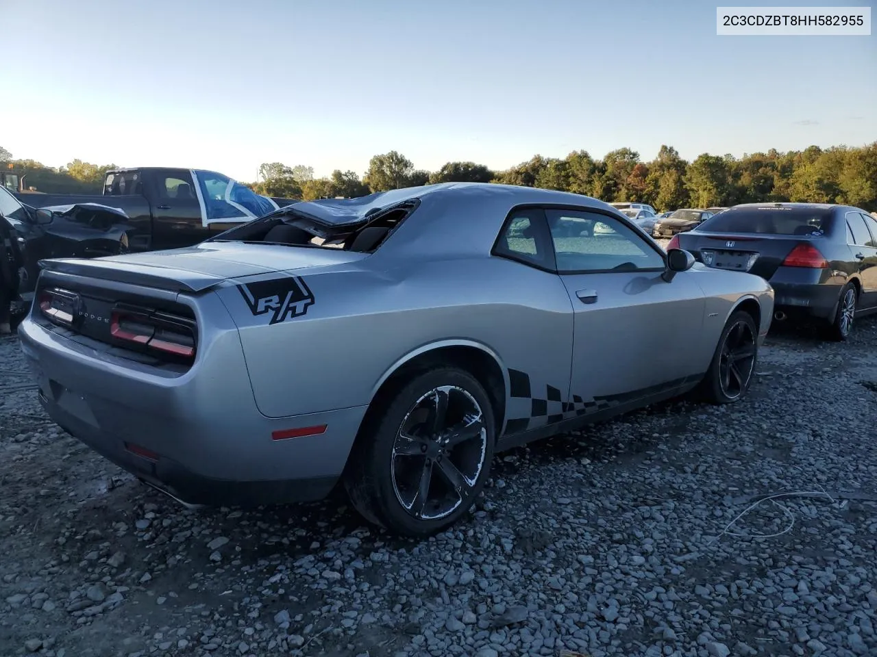 2C3CDZBT8HH582955 2017 Dodge Challenger R/T