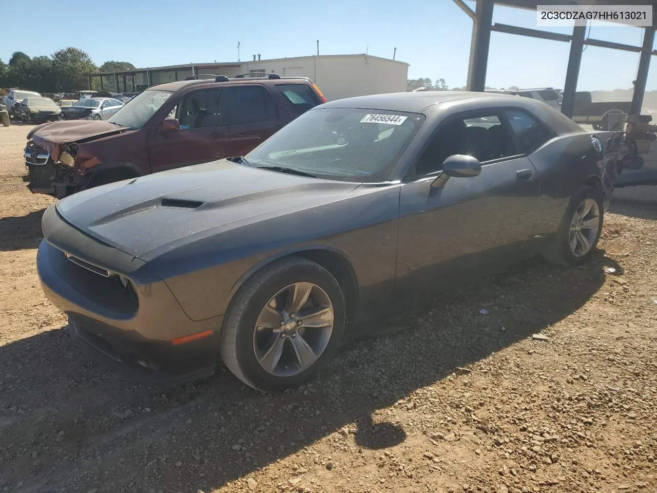 2017 Dodge Challenger Sxt VIN: 2C3CDZAG7HH613021 Lot: 76456544