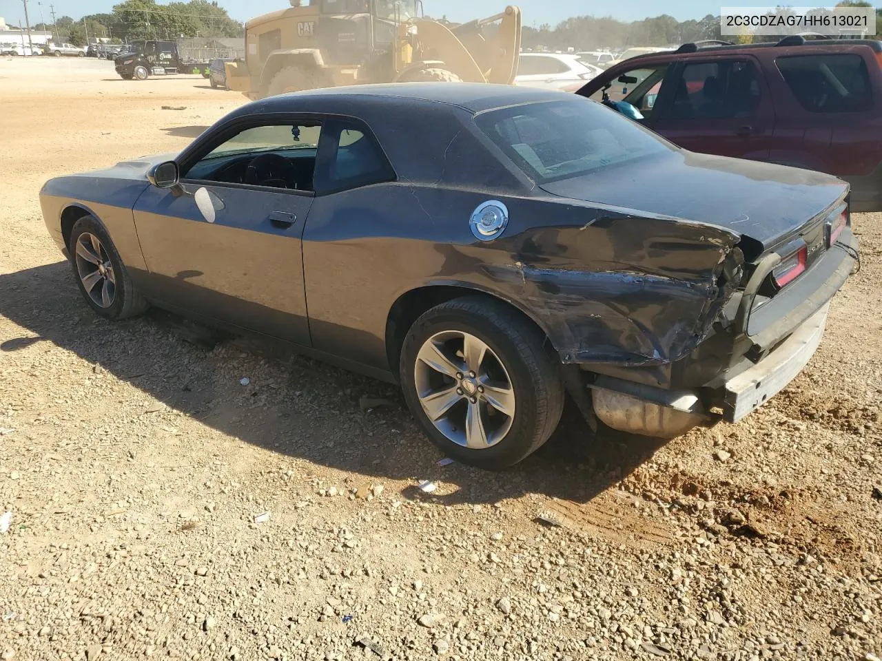 2017 Dodge Challenger Sxt VIN: 2C3CDZAG7HH613021 Lot: 76456544