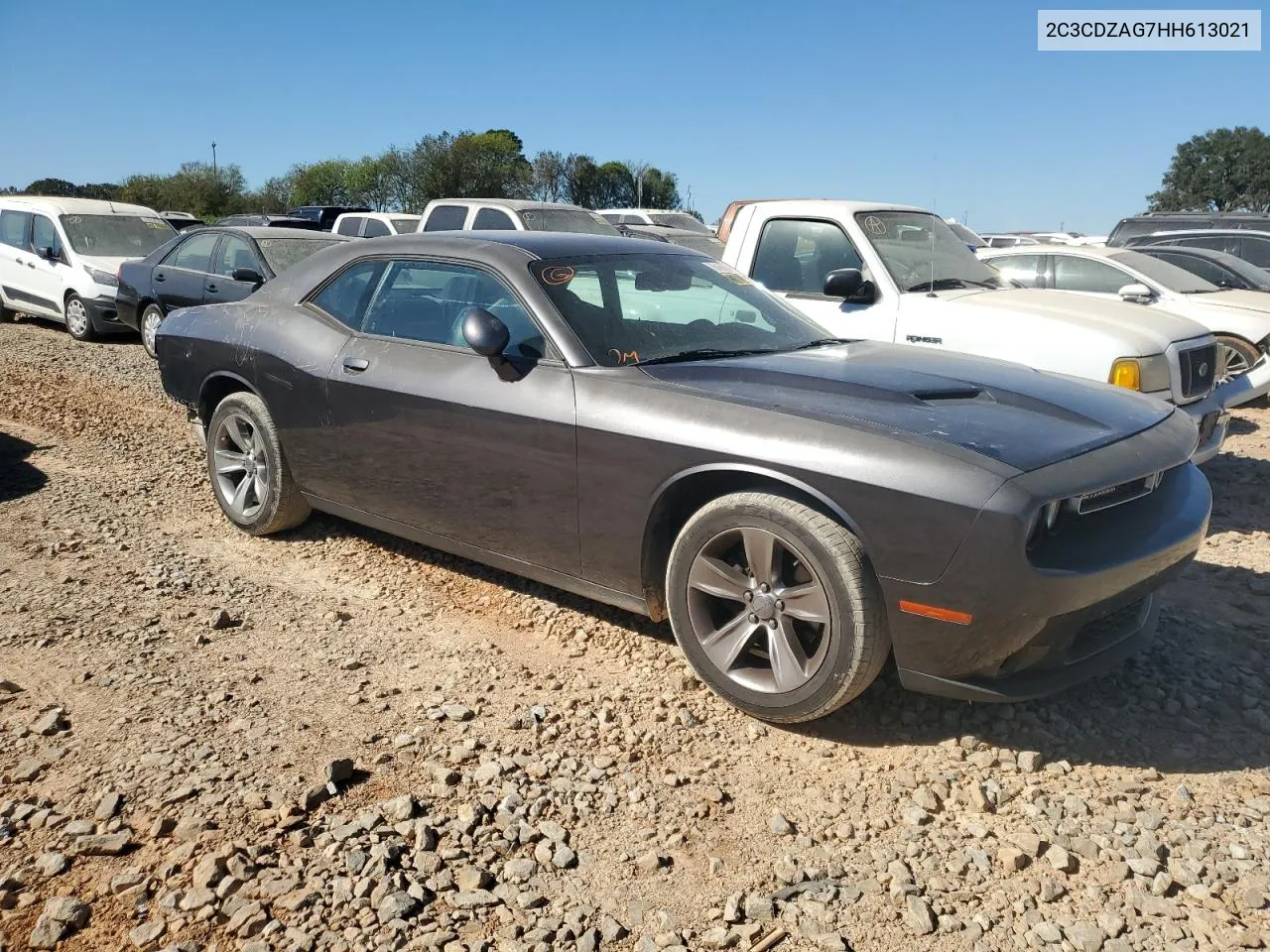 2017 Dodge Challenger Sxt VIN: 2C3CDZAG7HH613021 Lot: 76456544