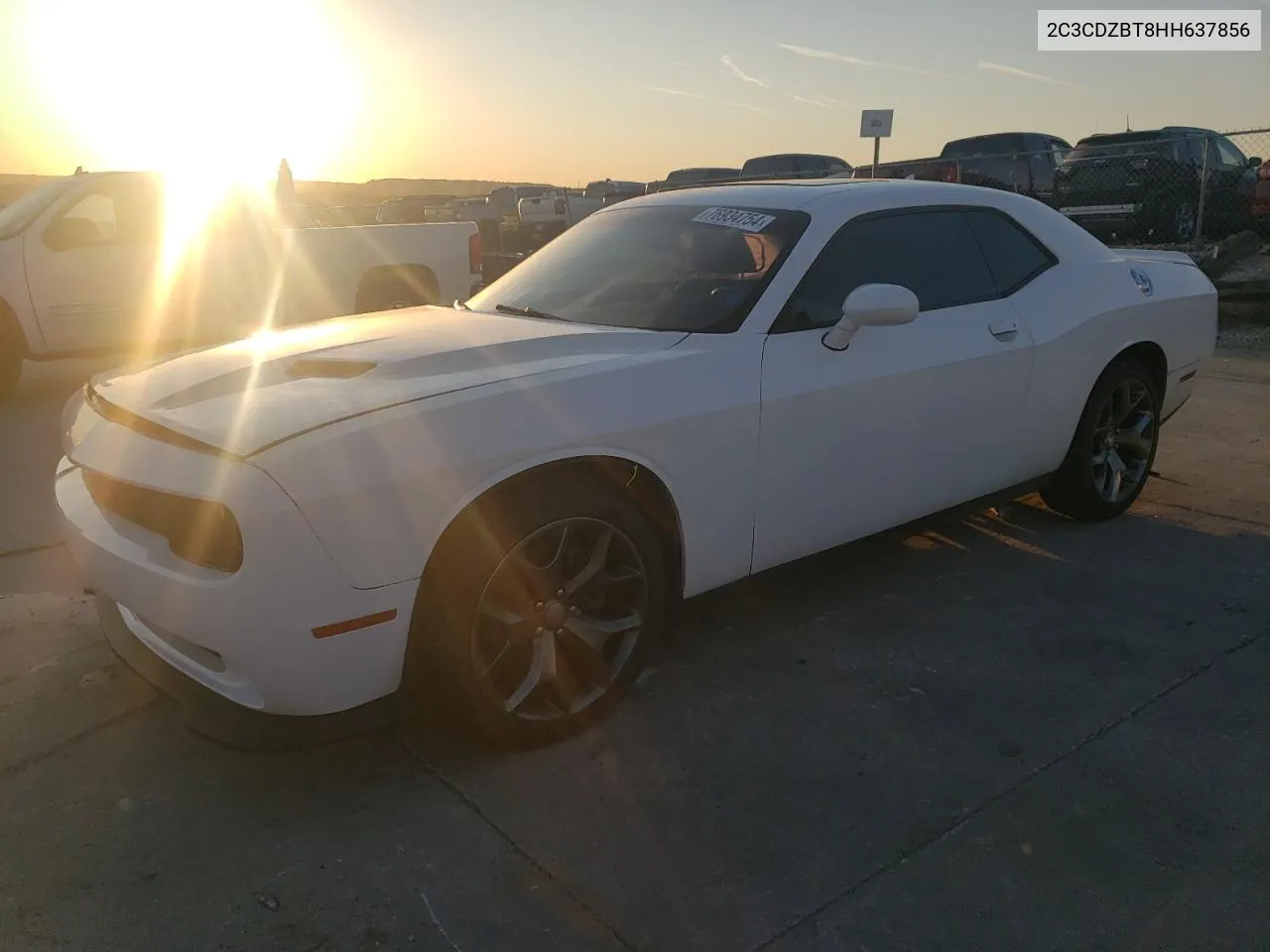 2017 Dodge Challenger R/T VIN: 2C3CDZBT8HH637856 Lot: 76934754