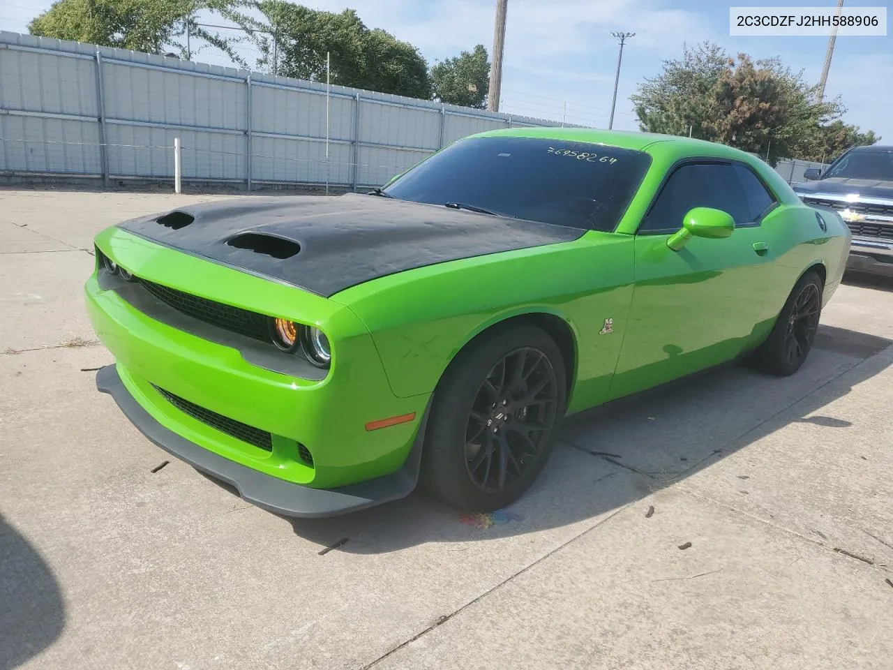 2017 Dodge Challenger R/T 392 VIN: 2C3CDZFJ2HH588906 Lot: 76958264