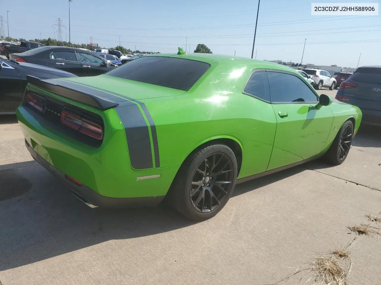 2017 Dodge Challenger R/T 392 VIN: 2C3CDZFJ2HH588906 Lot: 76958264