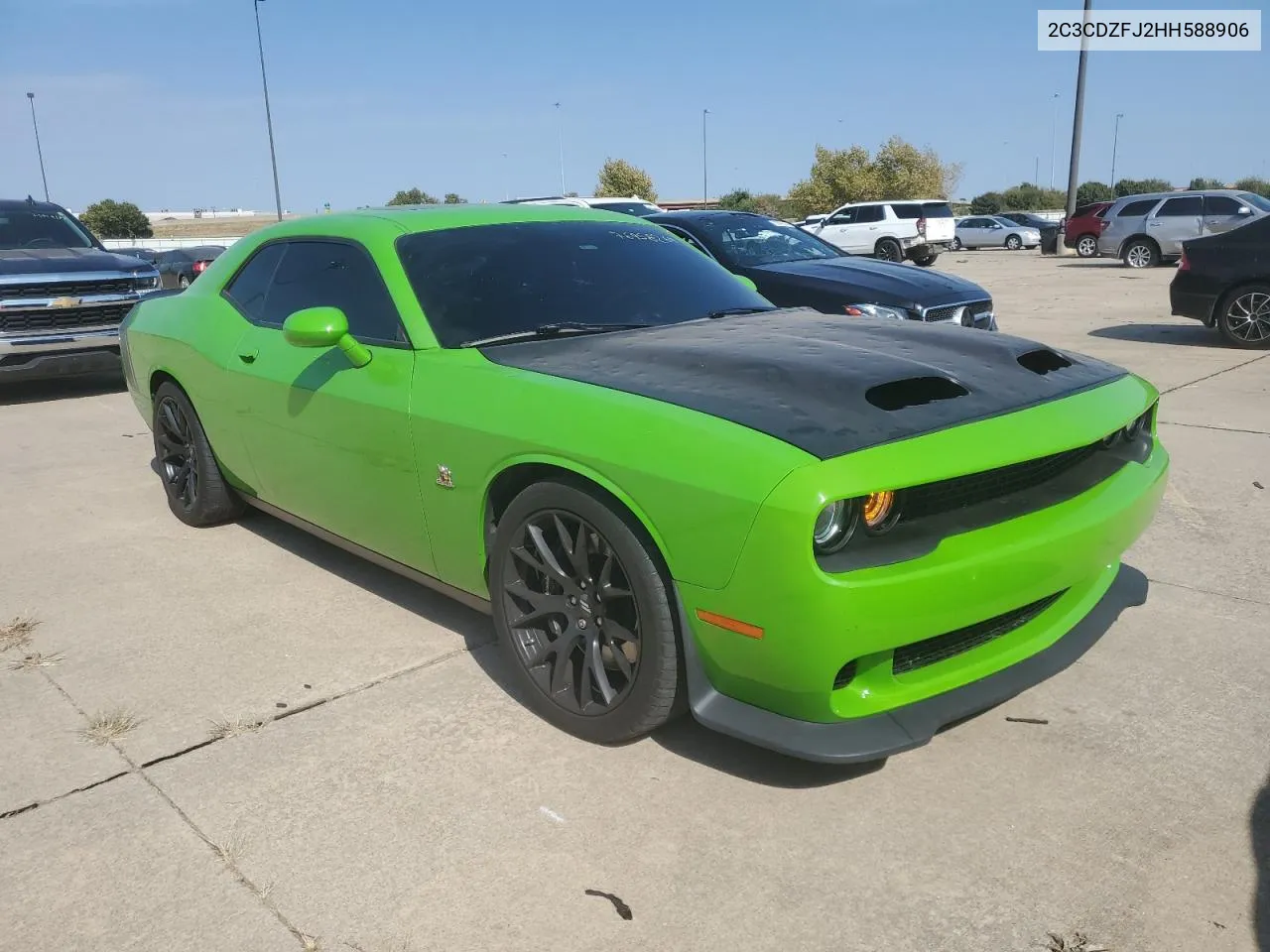 2017 Dodge Challenger R/T 392 VIN: 2C3CDZFJ2HH588906 Lot: 76958264