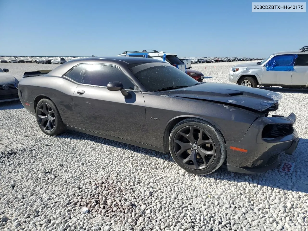 2017 Dodge Challenger R/T VIN: 2C3CDZBTXHH640175 Lot: 77094564