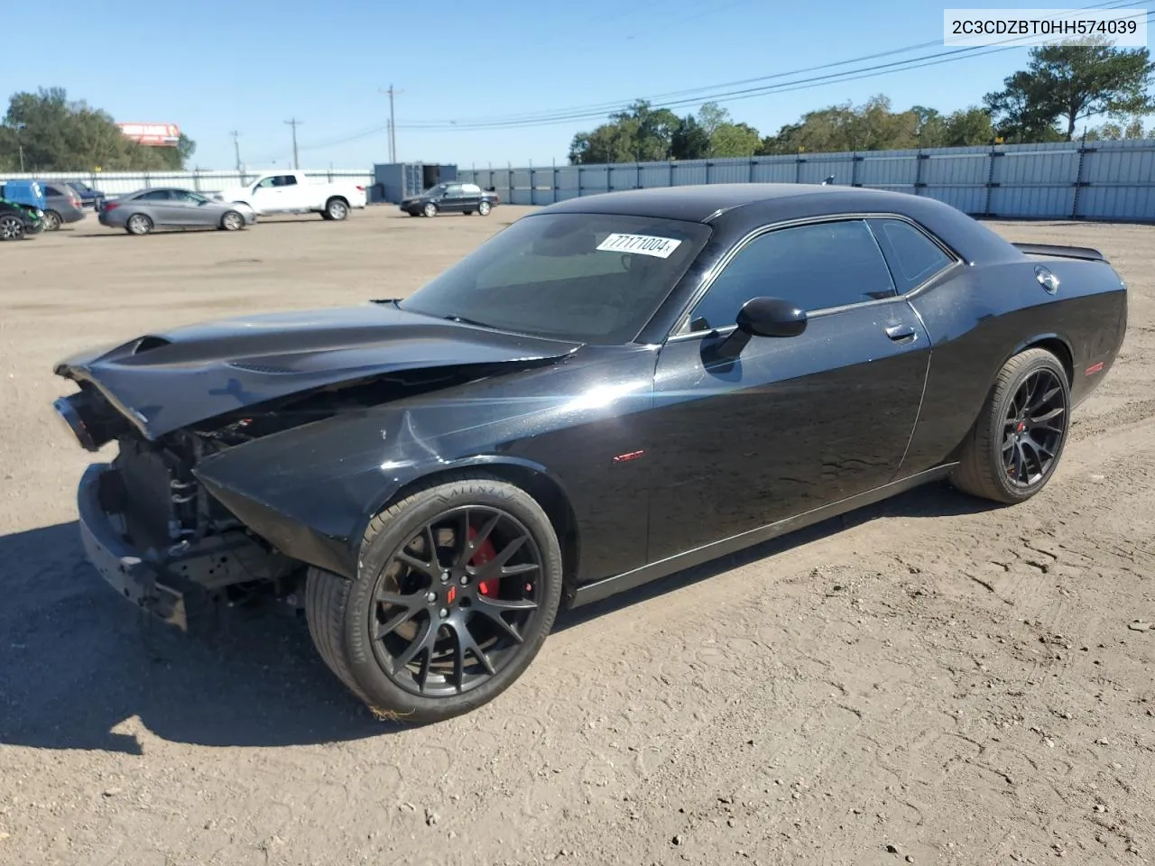 2017 Dodge Challenger R/T VIN: 2C3CDZBT0HH574039 Lot: 77171004