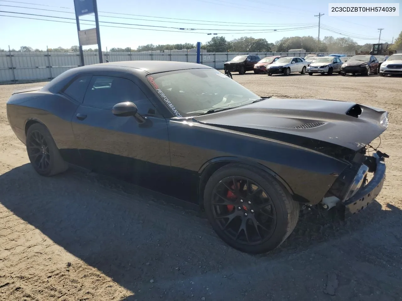 2C3CDZBT0HH574039 2017 Dodge Challenger R/T