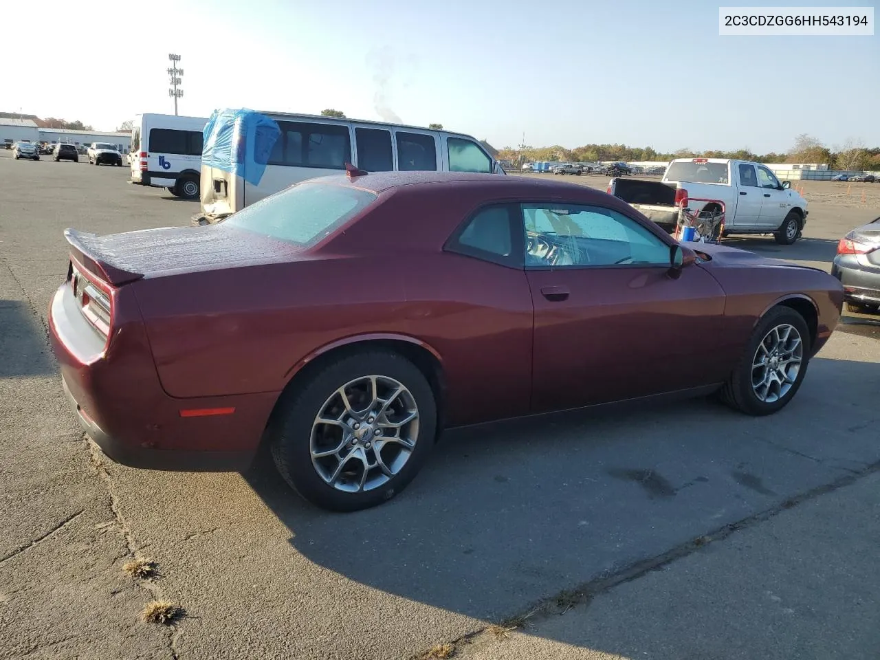 2C3CDZGG6HH543194 2017 Dodge Challenger Gt