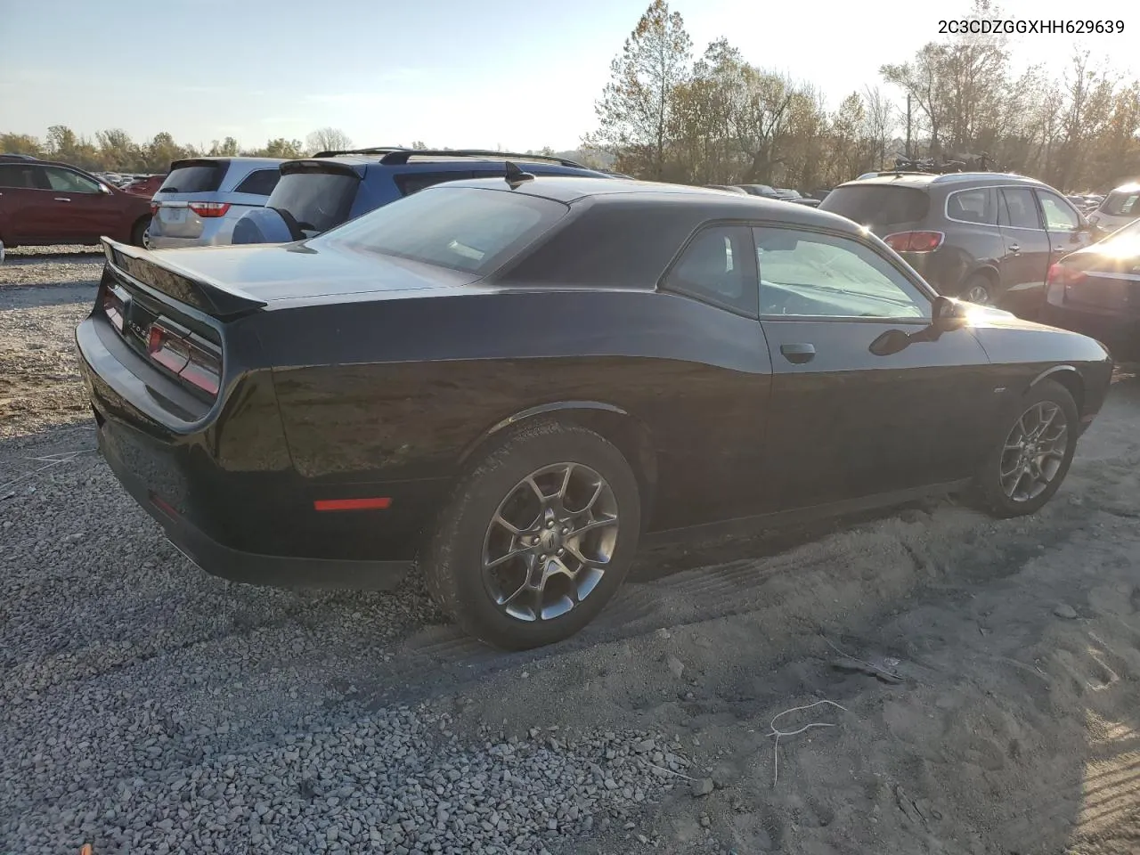 2017 Dodge Challenger Gt VIN: 2C3CDZGGXHH629639 Lot: 77639274