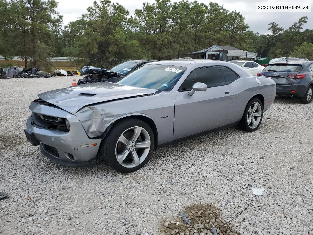 2017 Dodge Challenger R/T VIN: 2C3CDZBT1HH639528 Lot: 77677134