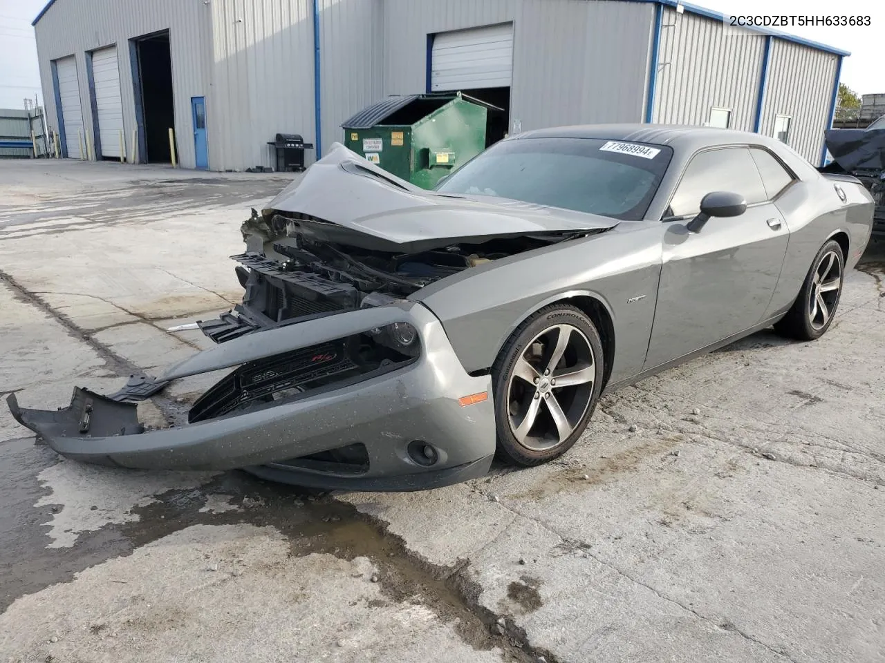 2017 Dodge Challenger R/T VIN: 2C3CDZBT5HH633683 Lot: 77968994