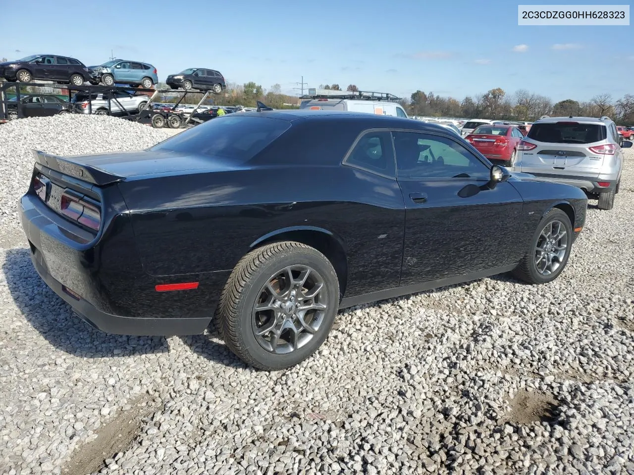 2017 Dodge Challenger Gt VIN: 2C3CDZGG0HH628323 Lot: 78003264