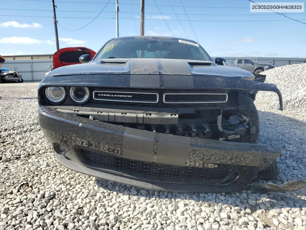 2017 Dodge Challenger Gt VIN: 2C3CDZGG0HH628323 Lot: 78003264