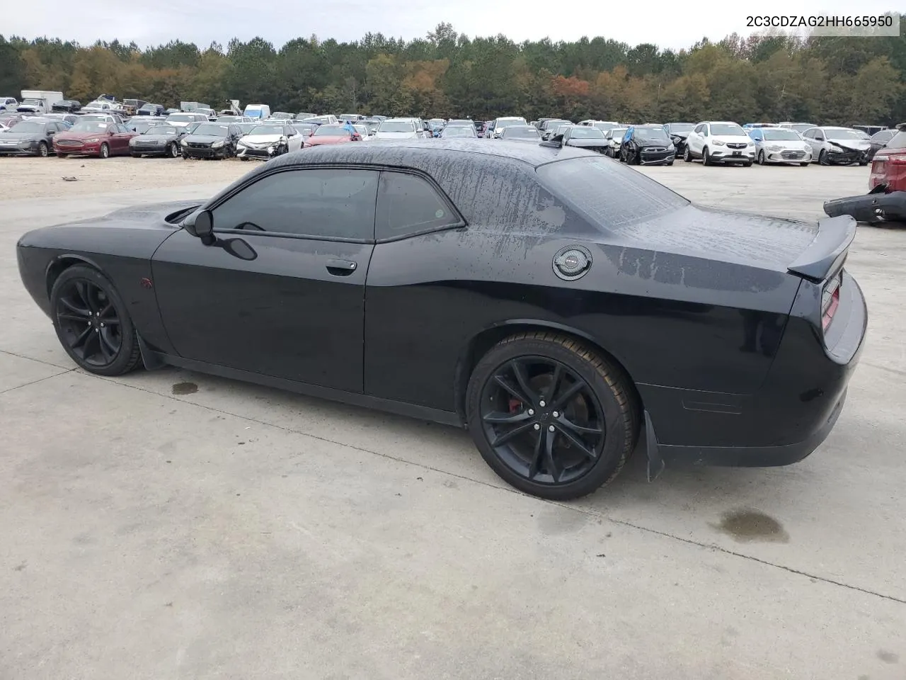 2017 Dodge Challenger Sxt VIN: 2C3CDZAG2HH665950 Lot: 78084694