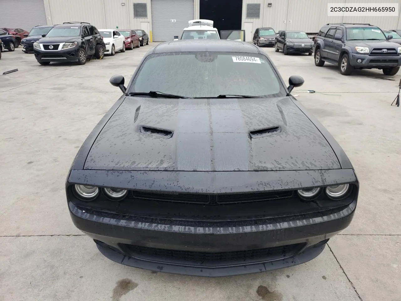 2017 Dodge Challenger Sxt VIN: 2C3CDZAG2HH665950 Lot: 78084694